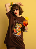 T-shirt Bibiana Estampada