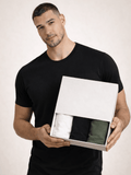 Kit 3 T-shirt - Algodão Egípcio Masculino