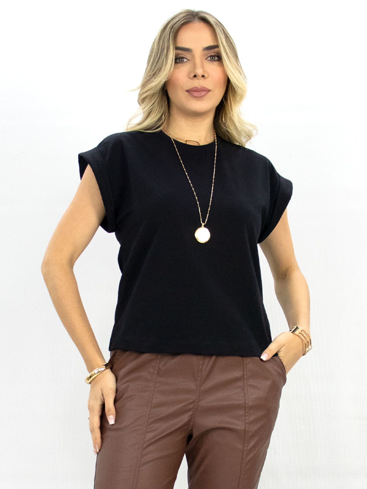 T-shirt Algodão Egípcio Adele