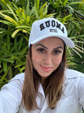 Bone Bordado Amour Louise Branco