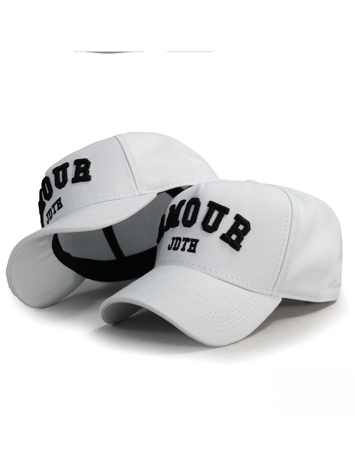 Bone Bordado Amour Louise Branco