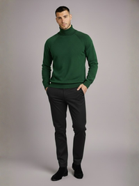Calça Reta de Alfaiataria Masculina