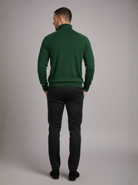 Calça Reta de Alfaiataria Masculina