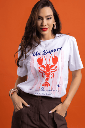 T-shirt Giovanella Estampada