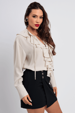 Short Saia Alfaiataria Leonice