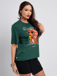 T-shirt Giovanella Estampada