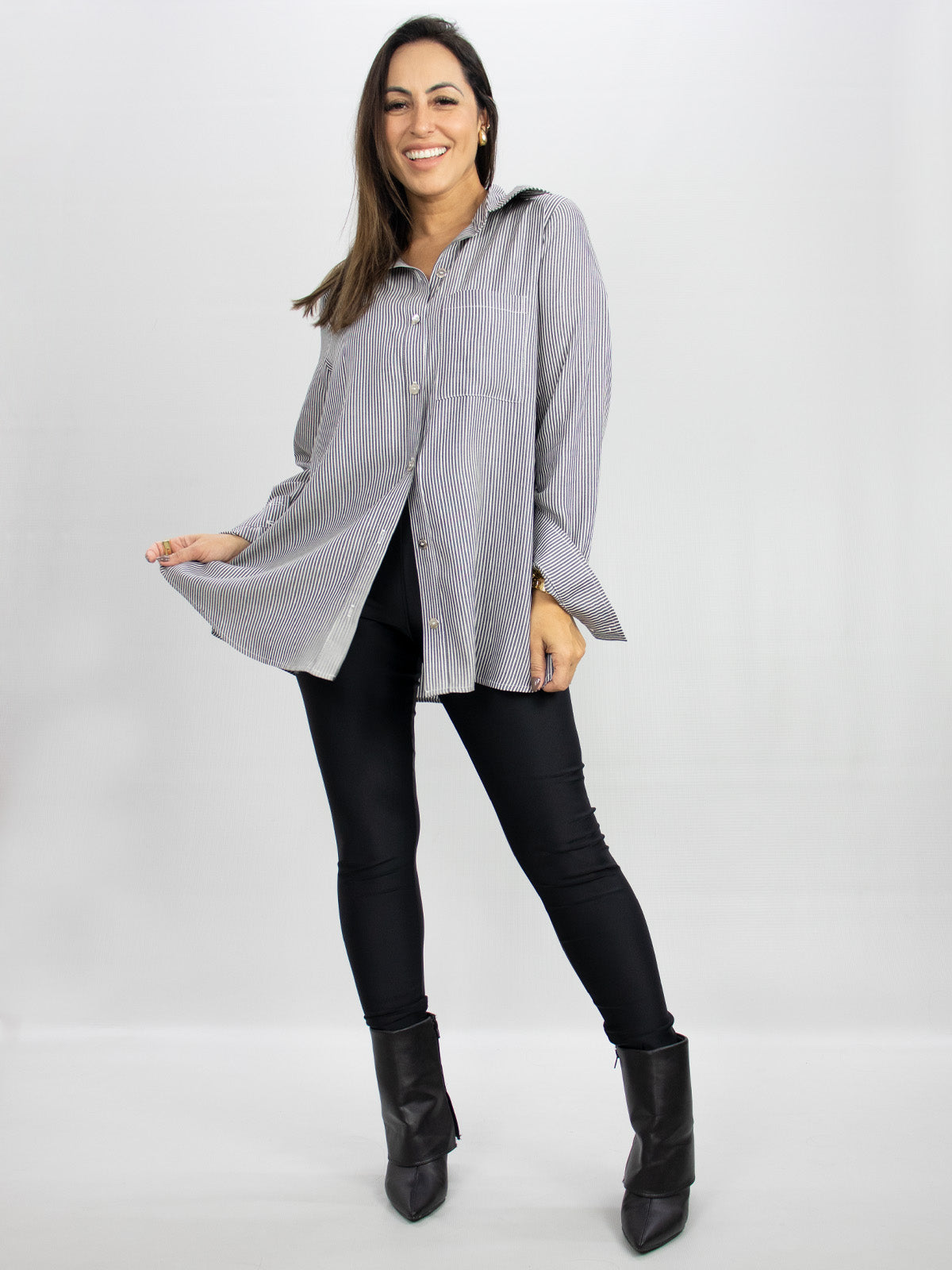 Camisa Madelyn Listrado