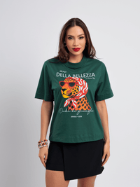 T-shirt Giovanella Estampada