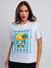 T-shirt Giovanella Estampada