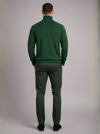 Calça Reta de Alfaiataria Masculina