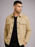 Casaco de Suede Masculino