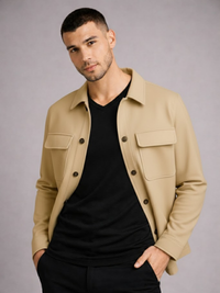 Casaco de Suede Masculino