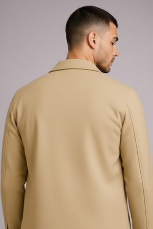 Casaco de Suede Masculino