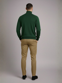Calça Reta de Alfaiataria Masculina
