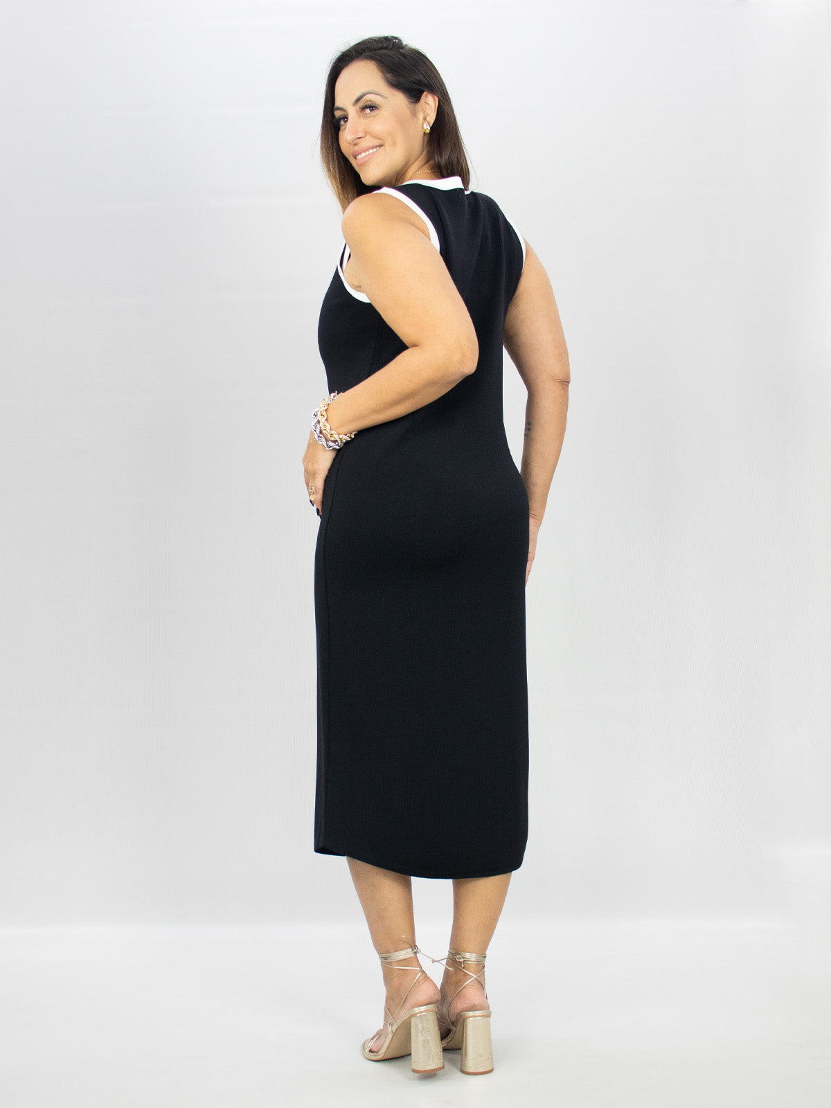Vestido Tricot Constança