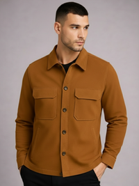 Casaco de Suede Masculino