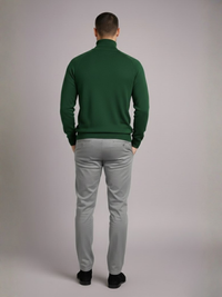 Calça Reta de Alfaiataria Masculina
