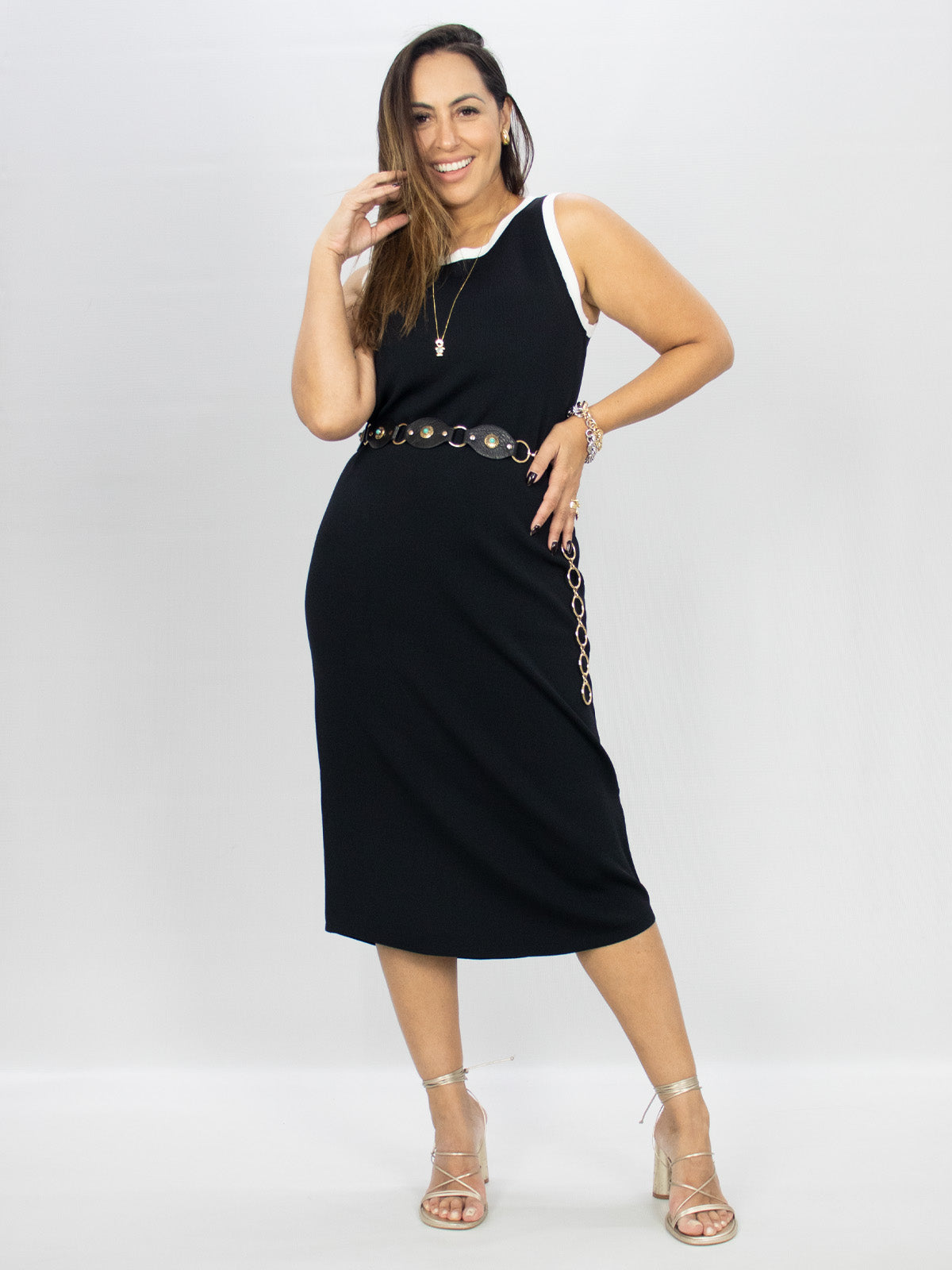Vestido Tricot Constança