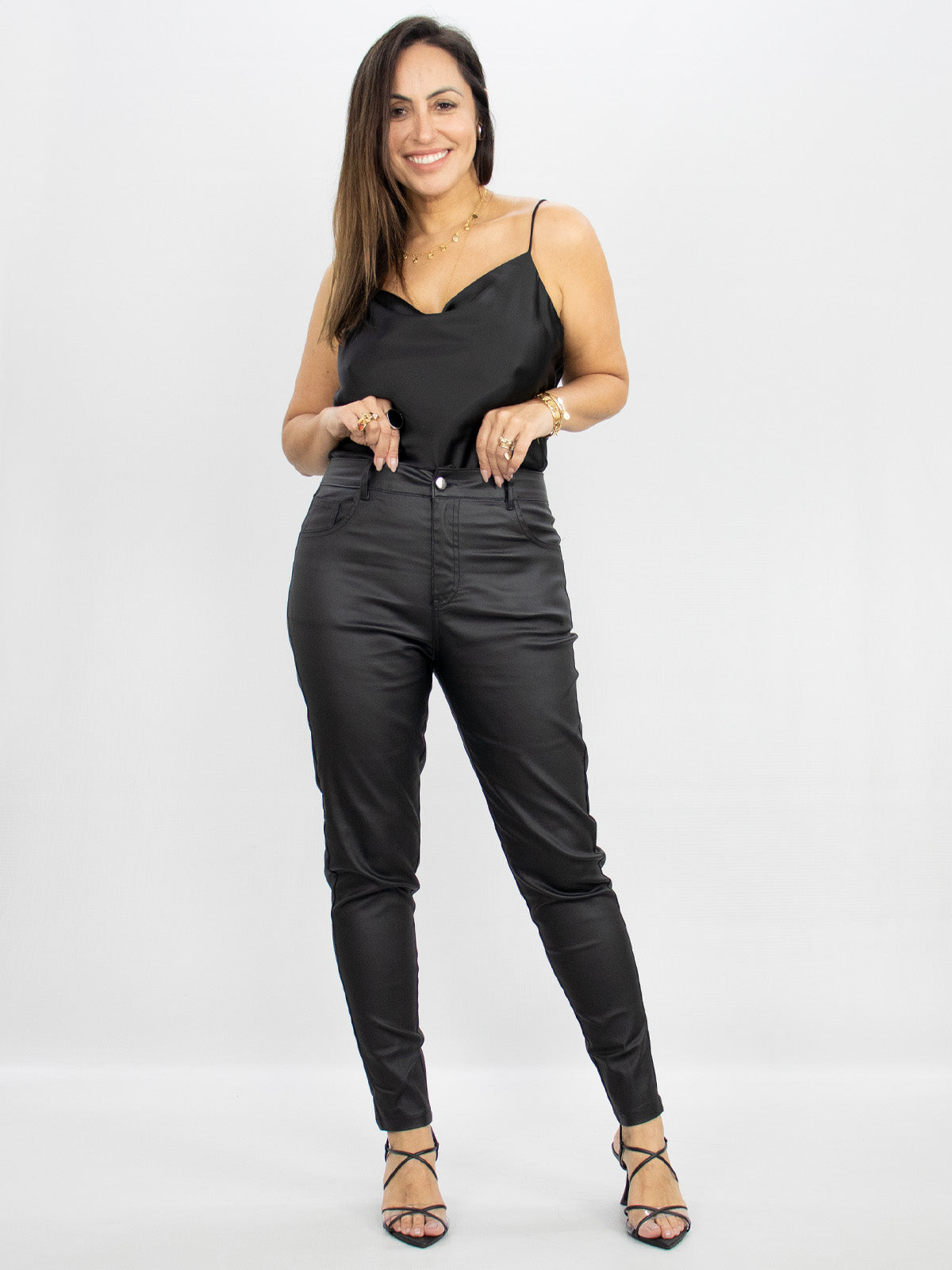 Calça Resinada Nelie