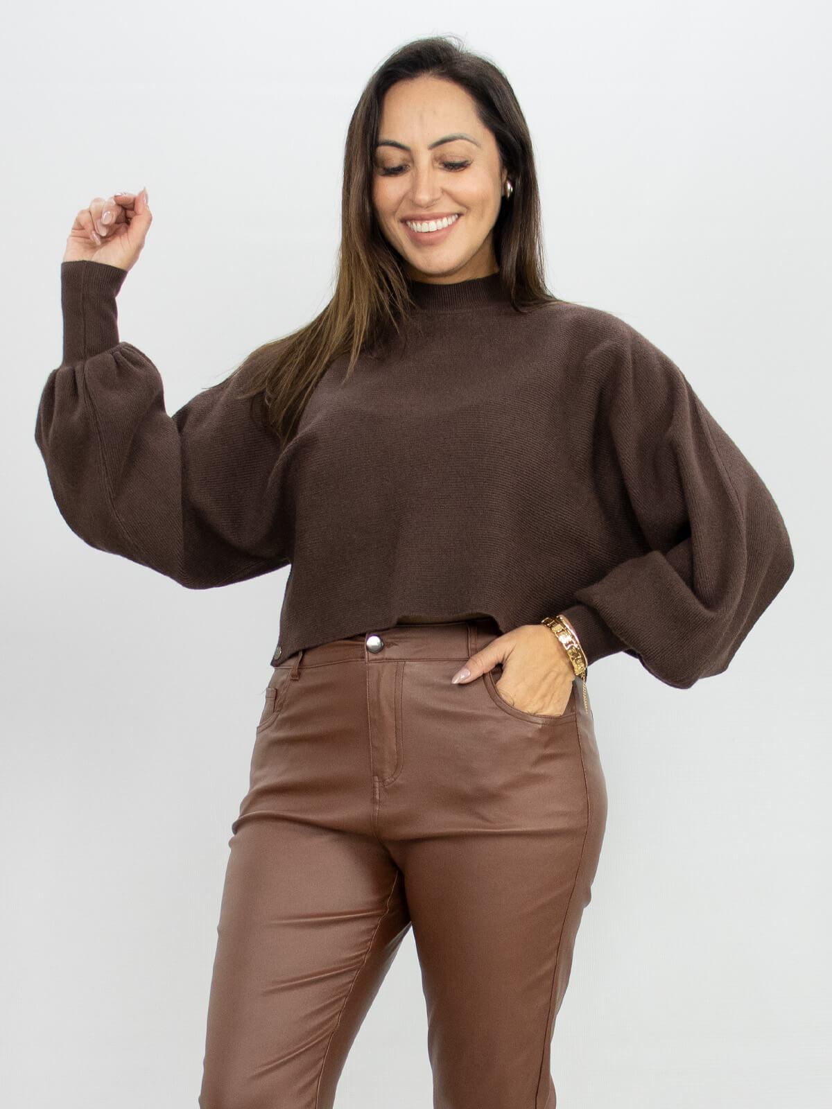 Blusa Tricot Elle