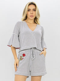 Conjunto Tricot La Fleur