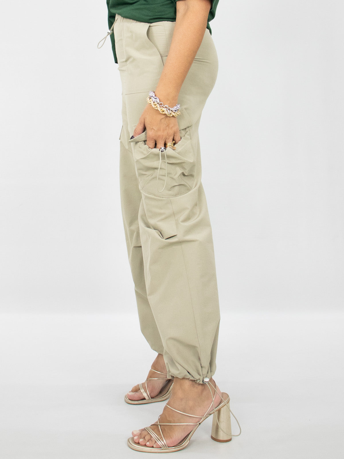 Calça Cargo Alfaiataria Thaly