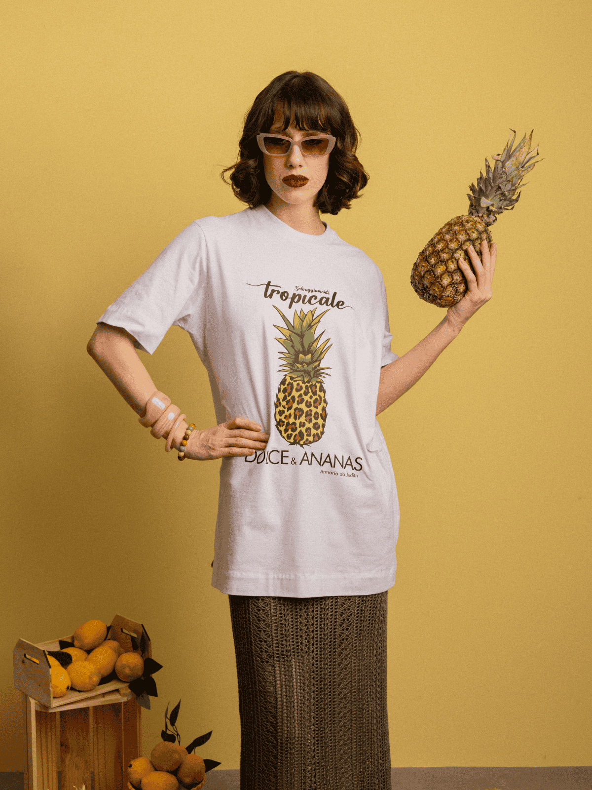 T-shirt Bibiana Estampada