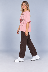 Tshirt Lauanda Estampada