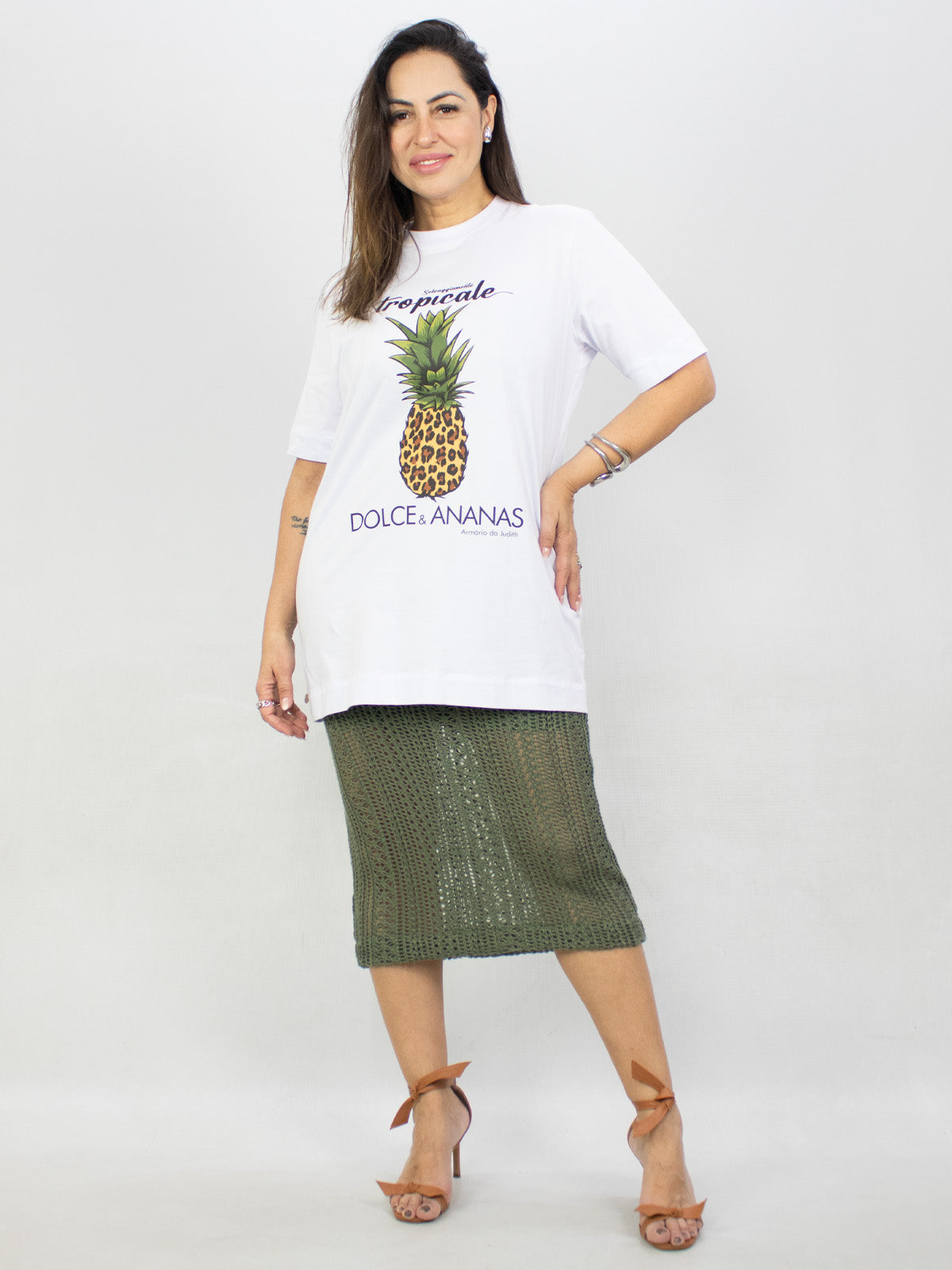 T-shirt Bibiana Estampada