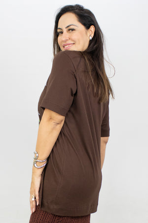 T-shirt Bibiana Estampada