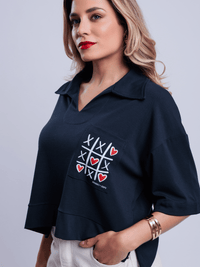 Camisa Polo Amaranta