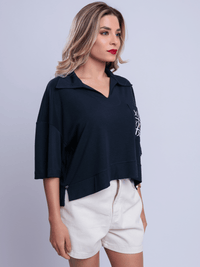 Camisa Polo Amaranta