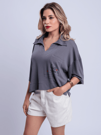 Camisa Polo Amaranta