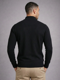 Blusa Tricot Gola Alta Ziper