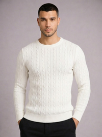 Blusa Tricot Manga Longa Detalhes