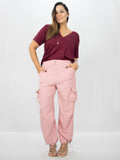 Calça Cargo Alfaiataria Thaly