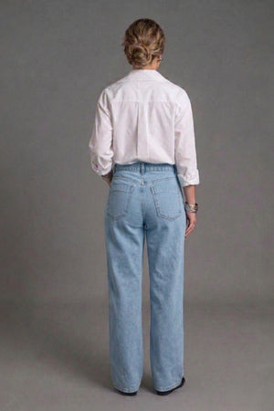 Calça Jeans Wide Leg Viollete