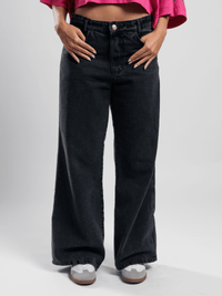 Calça Jeans Wide Leg Viollete