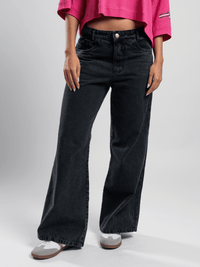 Calça Jeans Wide Leg Viollete
