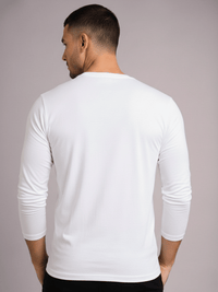 T-Shirt Masculina Manga Longa Algodão Egípcio