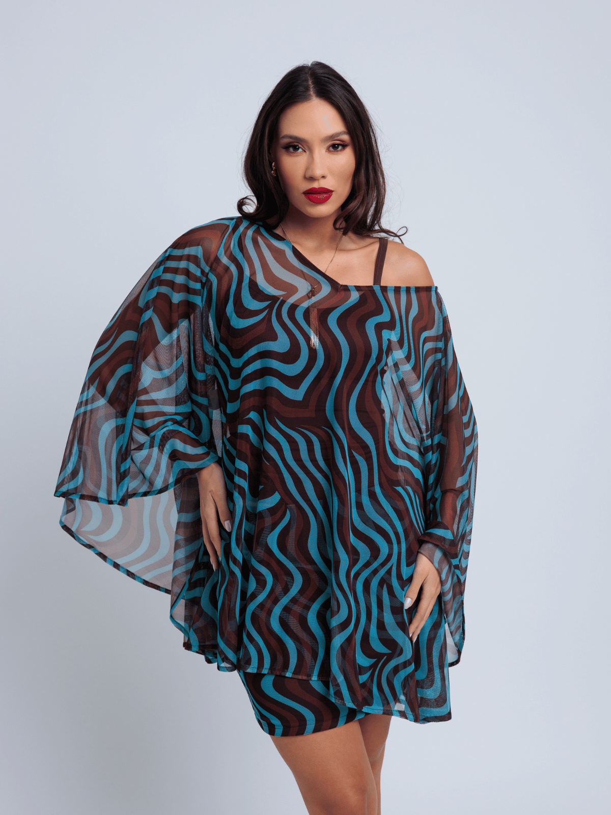 Conjunto Bata Regata Saia Lunella