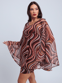 Conjunto Bata Regata Saia Lunella