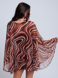 Conjunto Bata Regata Saia Lunella