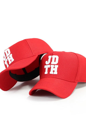 Bone Bordado JDTH Louise Vermelho
