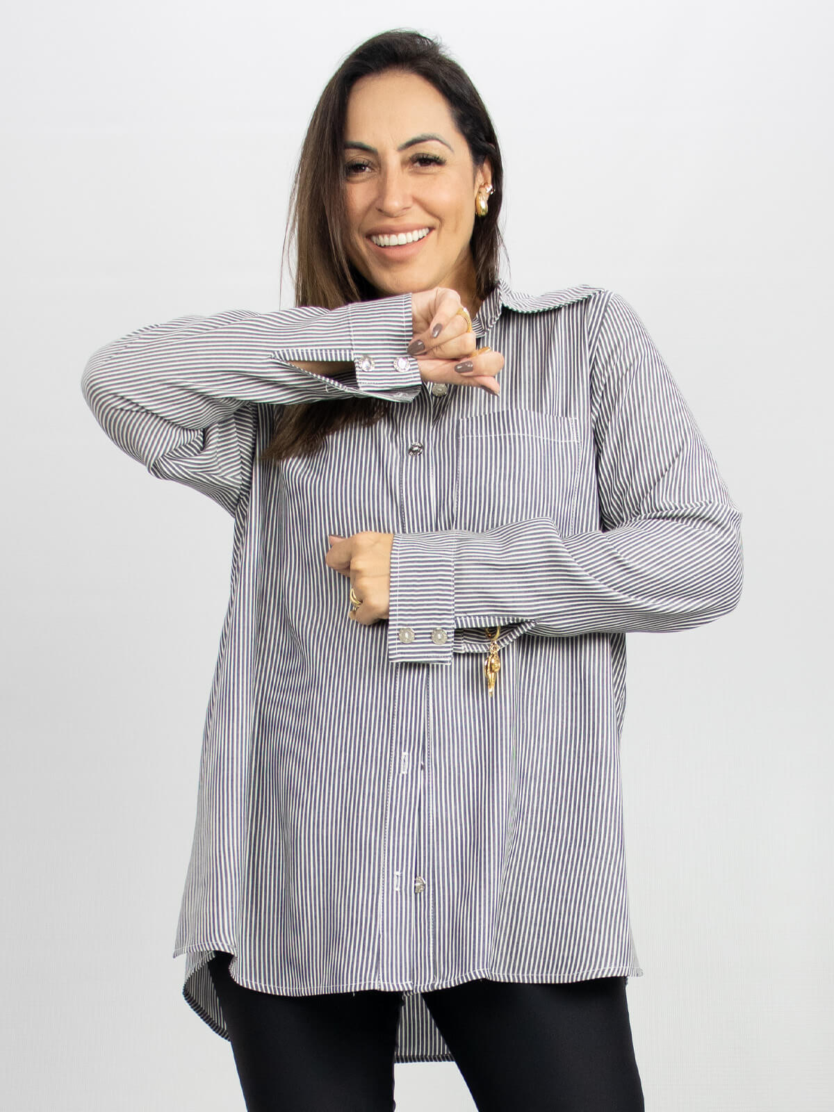 Camisa Madelyn Listrado