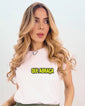 Stories de T-shirt Algodão Egípcio Adele