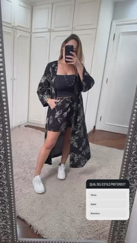 Stories de Kimono Estampado Gioaquina