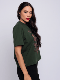 T-shirt Feminina Algodão Egípcio Brisa