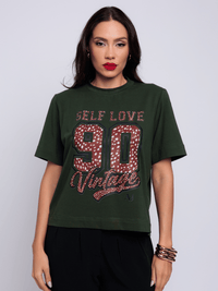 T-shirt Feminina Algodão Egípcio Brisa
