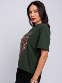 T-shirt Feminina Algodão Egípcio Brisa